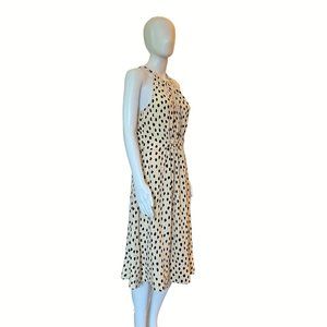 Kate Spade Cheetah Print Halter Dress Size 8